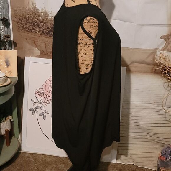 Ellen Tracy Handkerchief Style Blouse Size XL - Picture 3 of 7